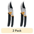 thumbnail image 1 of (2 pack) Fiskars Traditional Bypass Pruner, Steel Blade and Non-Slip Handle ,5/8" Diameter Cuts, 1 of 11