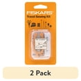 thumbnail image 1 of (2 pack) Fiskars Travel Sewing Kit with Orange TSA-Compliant Folding Scissors, 27 Pieces, 1 of 8