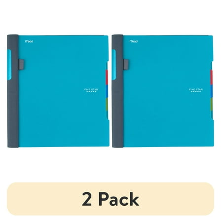 Five Star Advance Notebook, 3 Subject, College Ruled, Assorted Colors (08285)