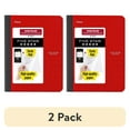 thumbnail image 1 of (2 pack) Five Star Composition Book Plus Study App, Wide Ruled, 7.5" x 9.75", Fire Red, Poly, 80 Sheets, 1 of 11