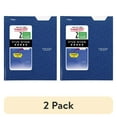 thumbnail image 1 of (2 pack) Five Star Pocket and Prong Paper Folder, Pacific Blue (340020E-WMT22), 1 of 8