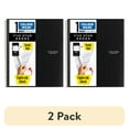 thumbnail image 1 of (2 pack) Five Star 1 Subject College Ruled Notebook Plus Study App, 8.5" x 11", Black, Poly, Spiral, 100 Sheets, 1 of 9