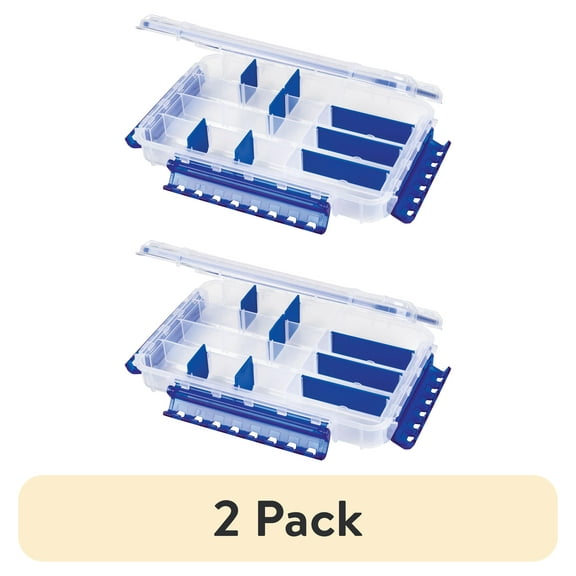 (2 pack) Flambeau Outdoors, WP4005 Ultimate Tuff Tainer Waterproof, Utility Box, 1 Piece, Plastic