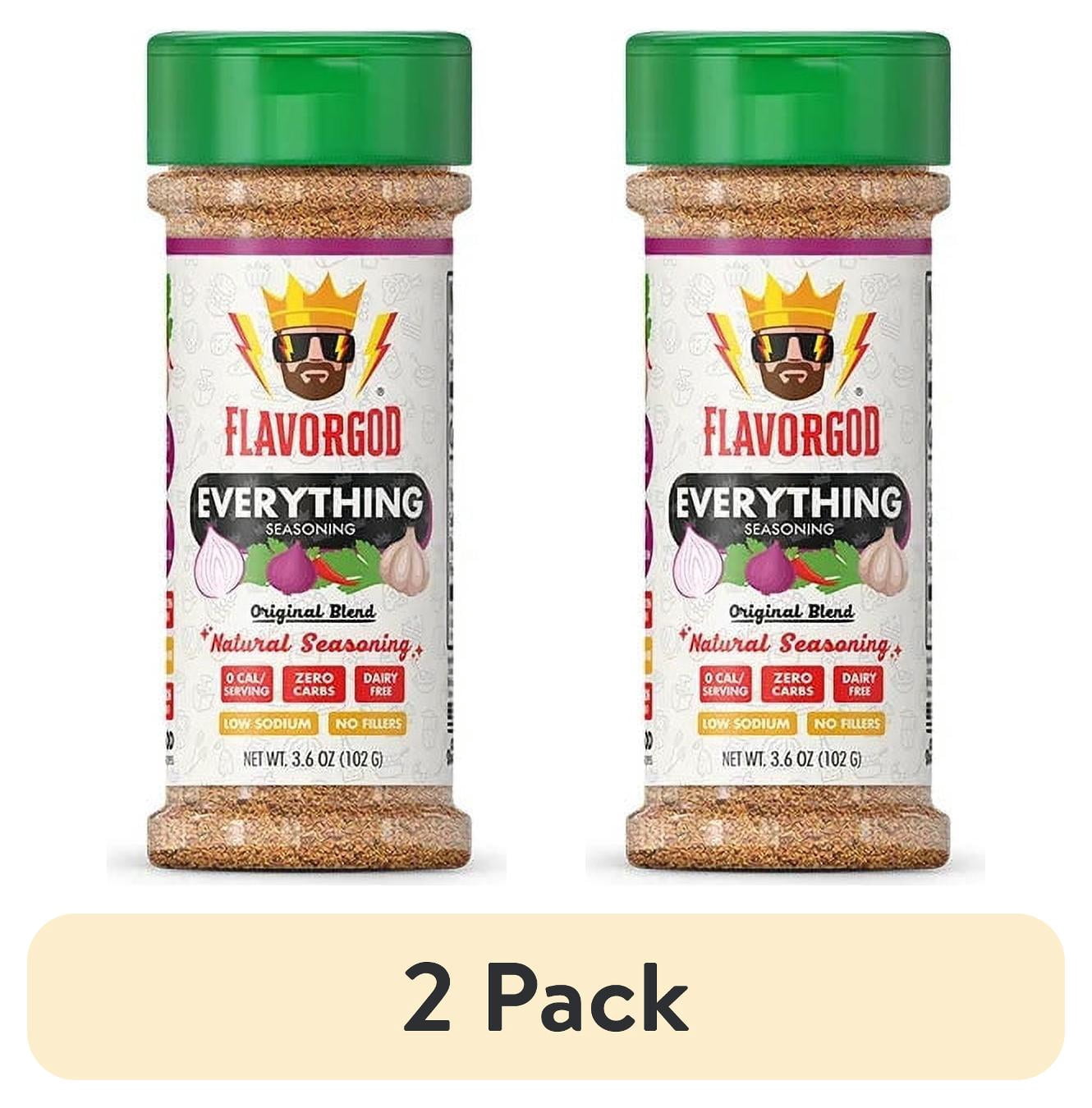 (2 pack) FlavorGod Everything Seasoning
