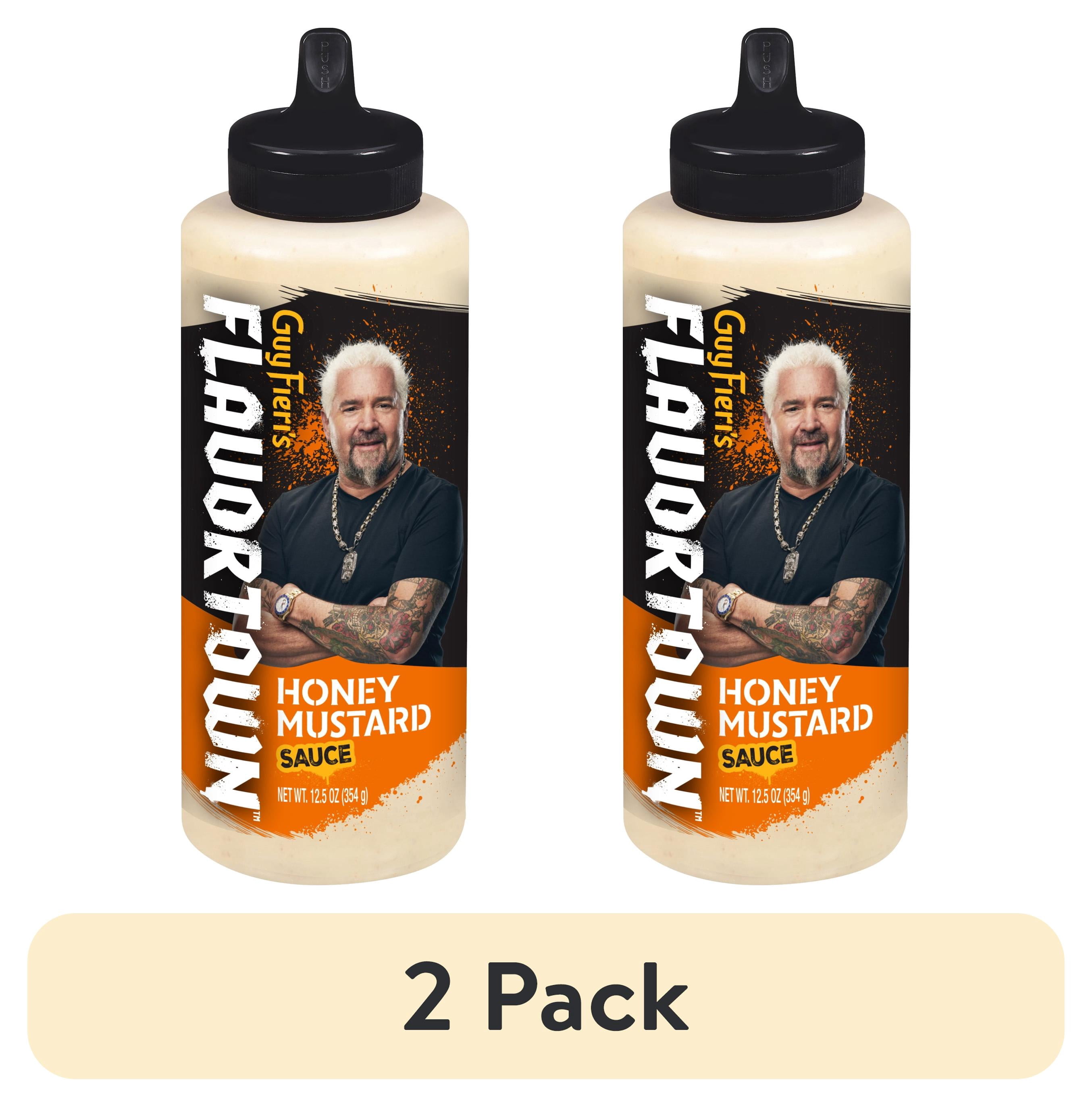 (2 pack) Flavortown Honey Mustard Sauce 12.5 oz