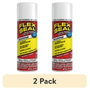 2 pack Flex Seal 5 oz White Marine Liquid Rubber Sealant Spray for Industrial Use