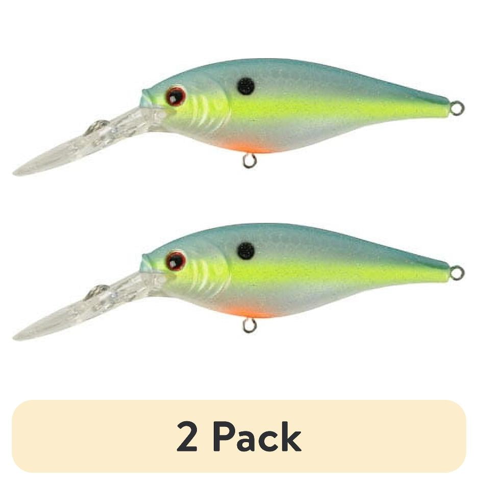 (2 pack) Berkley Flicker Shad Fishing Lure, Racy Shad, 5/16 oz