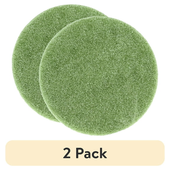 (2 pack) FloraCraft FloraFōM Foam Disc 1.9 inch x 9.8 inch Green