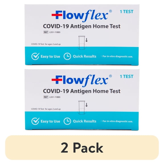 (2 pack) Flowflex COVID-19 Antigen Home Test - 1.0 Each
