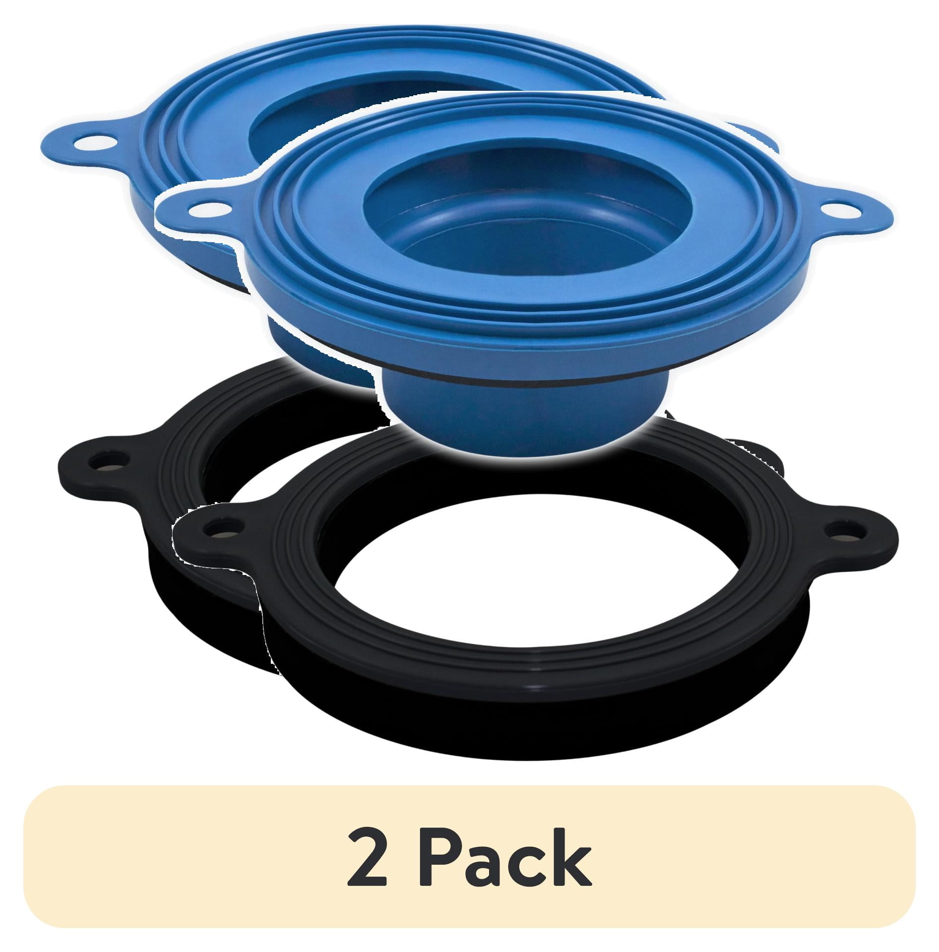 (2 pack) Fluidmaster 7530P8 Better Than Wax Universal Wax-Free Toilet Seal