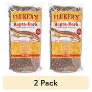 (2 pack) Fluker's Aquaculture Repta Bark, 4 Qt, Reptile, Amphibian