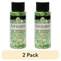 (2 pack) FolkArt Glitterific Glitter Paint 2oz-Green
