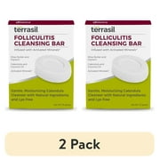 (2 pack) Folliculitis Soap Cleansing Bar by Terrasil - Featuring Natural Tea Tree Oil & Calendula (75gm Bar)