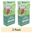 thumbnail image 1 of (2 pack) FoodSaver Liquid Block Vacuum Seal Bags, 1 Quart, 8" x 11", 12 Count, 1 of 7