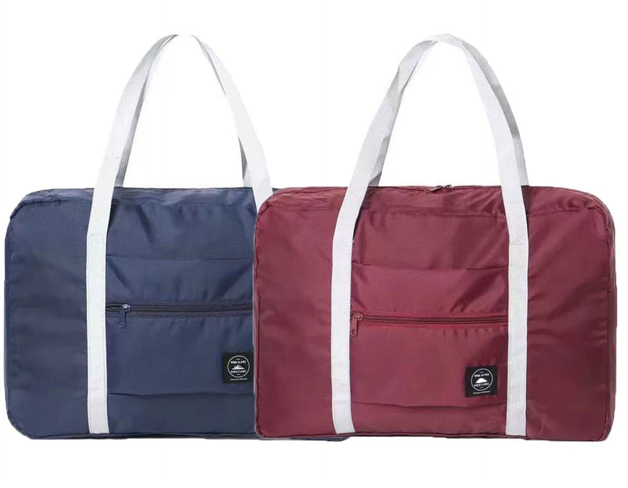 2 pack For Spirit Airlines Personal Item Bag 18x14x8 Foldable Travel