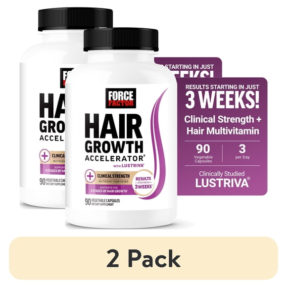 FORCE FACTOR Hair Growth Accelerator Soft Chews FORCE FACTOR Hair Growth Accelerator Soft Chews