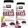 thumbnail interactive-video image 1 of (2 pack) Force Factor Total Beets Ultimate Heart Health, Blood Pressure Support with CoQ10 & Beet Root for Nitric Oxide & Energy, Berry, 60 Soft Chews, 1 of 16