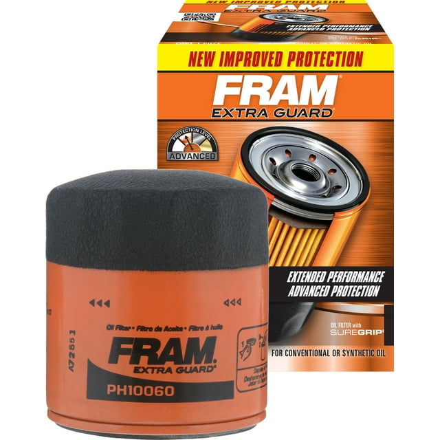 (2 pack) Fram extra guard oil filter, ph10060