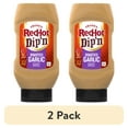 thumbnail image 1 of (2 pack) Frank's RedHot Roasted Garlic Dip'n Sauce, 12.0 fl oz Bottle, 1 of 14
