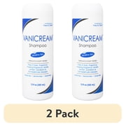 2 pack Vanicream Free & Clear Sulfate-Free for Sensitive Skin Adult Daily Shampoo, Fragrance-Free, 12 fl oz