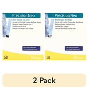 2 pack FreeStyle Precision Neo Blood Glucose Test Strips, 50 Count