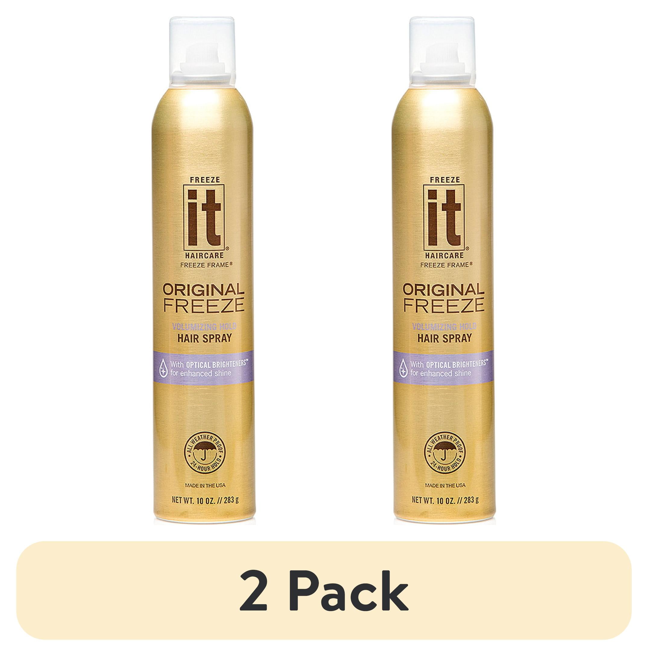 2 pack) Freeze It UV Protection Volumizing Nourishing Freeze Frame
