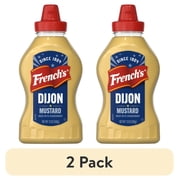 (2 pack) French's Kosher Chardonnay Dijon Mustard Squeeze Bottle, 12.0 oz Bottle