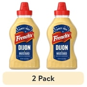 (2 pack) French's Kosher Chardonnay Dijon Mustard Squeeze Bottle, 12.0 oz Bottle