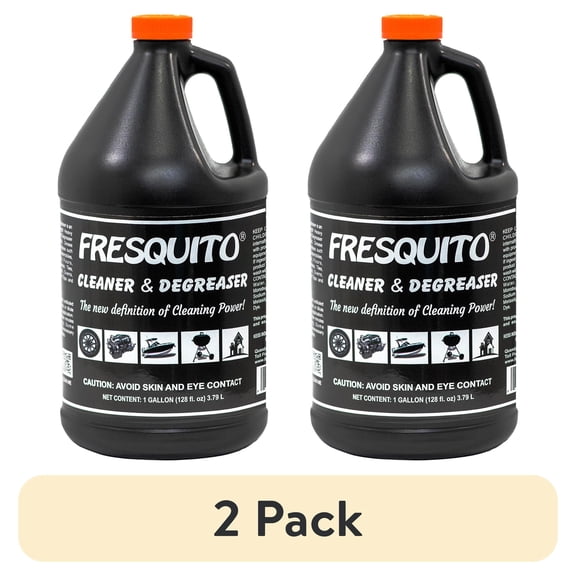 (2 pack) Fresquito 128oz Cleaner & Degreaser for Household Surfaces