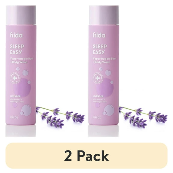 Frida Baby Sleep Easy Lavender Vapor Bubble Bath and Body Wash, 10 fl oz