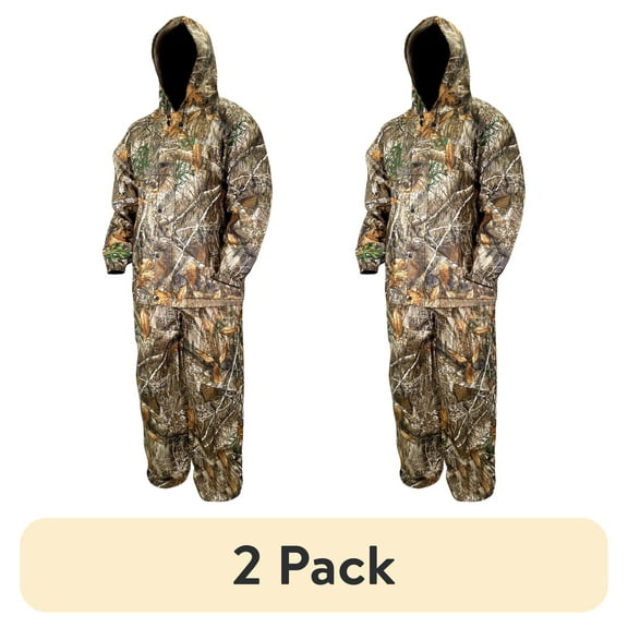 (2 pack) Frogg Toggs Men's Camo All Purpose Rain Suit