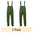thumbnail image 1 of (2 pack) Frogg Toggs Rana Emergency Stockingfoot Wader for Men, Waterproof Fishing Gear, Size MD/LG, 1 of 6