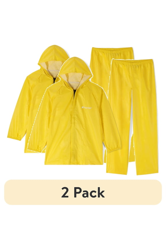 (2 pack) Frogg Toggs Ultra-Lite2 Youth Rain Suit (Youth Boys or Youth Girls)