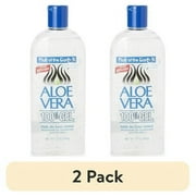 2 pack Fruit of the Earth Aloe Vera Moisturizing Gel, Unscented 12 oz.