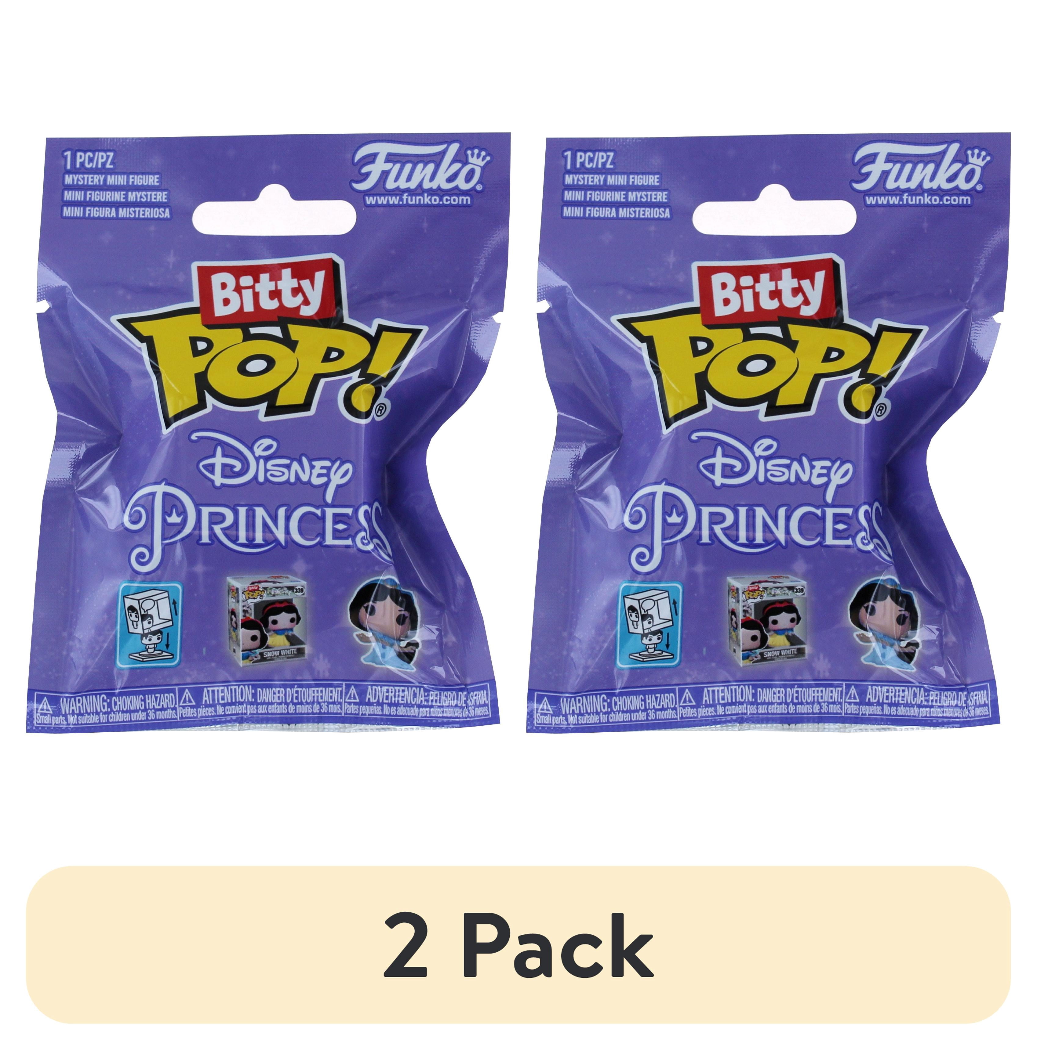 (2 pack) Funko Bitty Pop! Singles Disney Princess Blind Bag Mini Figure