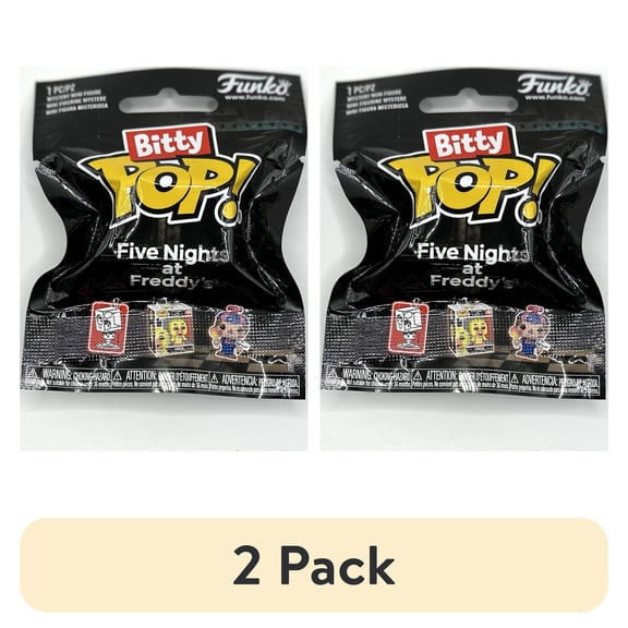 (2 pack) Funko Bitty Pop Singles: FNAF - Five Nights at Freddy's Mini Vinyl Figure Blind Bag