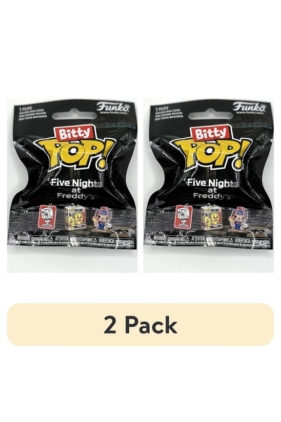 (2 pack) Funko Bitty Pop Singles: FNAF - Five Nights at Freddy's Mini Vinyl Figure Blind Bag