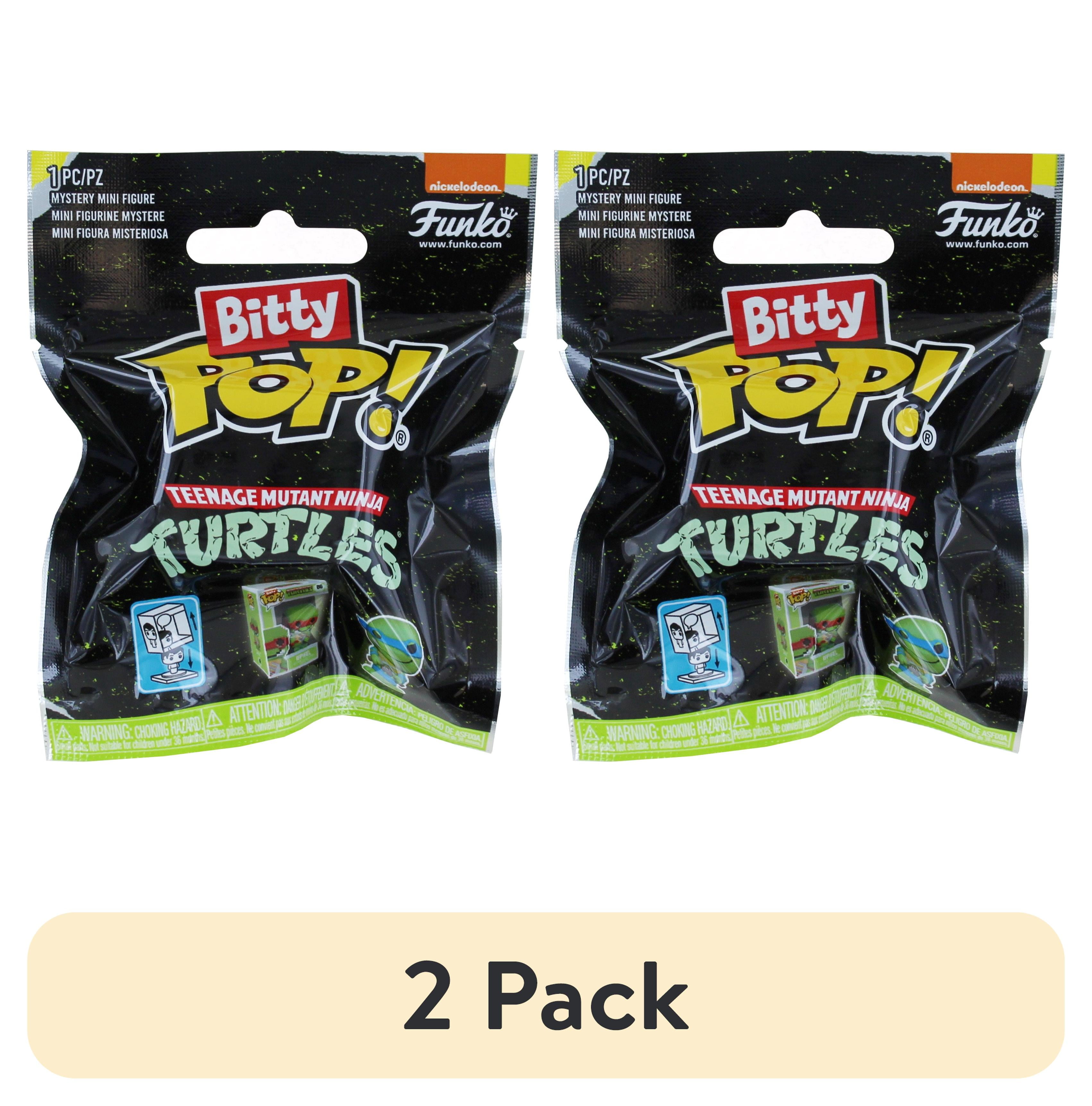 (2 pack) Funko Bitty Pop! Singles Teenage Mutant Ninja Turtles Blind Bag Mini Figure