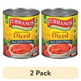 thumbnail image 1 of (2 pack) Furmano's Italian Style Diced Tomatoes with Basil Garlic & Oregano 28oz, Can, 1 of 9