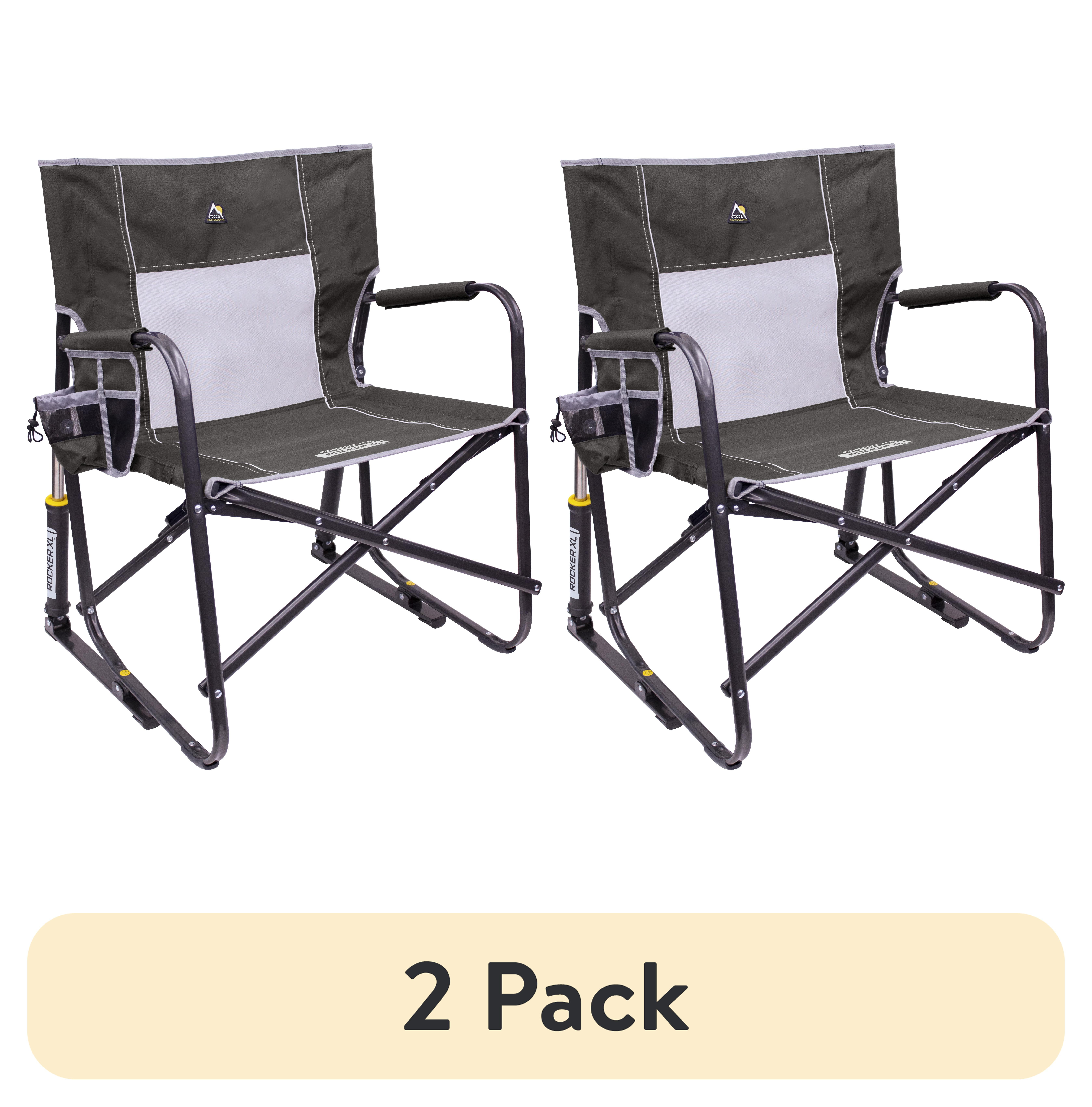 2 pack) GCI Outdoor Freestyle Rocker XL Oversized Foldable