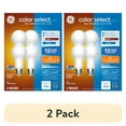 thumbnail image 1 of (2 pack) GE Color Select LED Light Bulbs, 40 Watts, A19 Bulbs, Medium Base, 4pk, 1 of 9