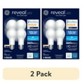 thumbnail image 1 of (2 pack) GE Reveal HD+ LED Light Bulbs, 60 Watt, A19 Bulbs, Medium Base, 4pk, 1 of 7