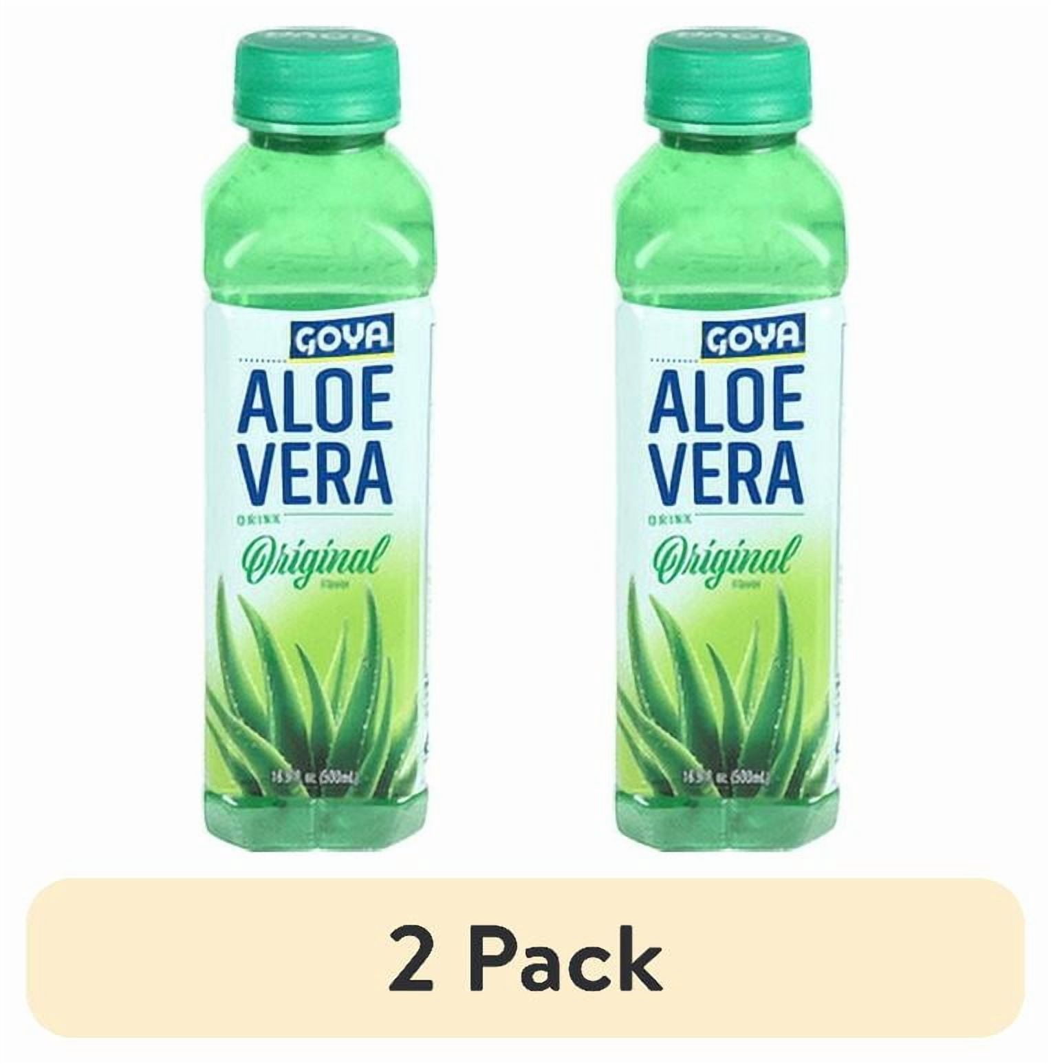 (2 pack) GOYA Aloe Vera Drink Original Flavor, 16.9 fl. oz.