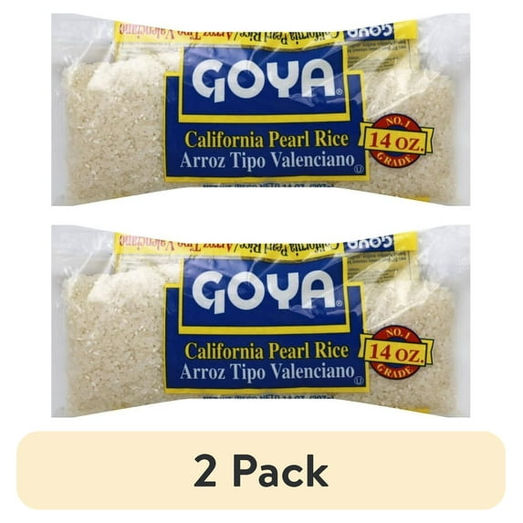 (2 pack) GOYA California Pearl Rice 14 oz
