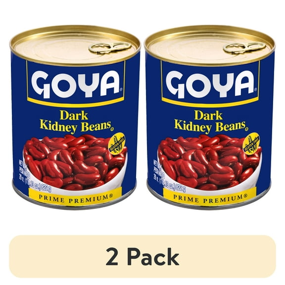(2 pack) GOYA Dark Kidney Beans 29 Oz