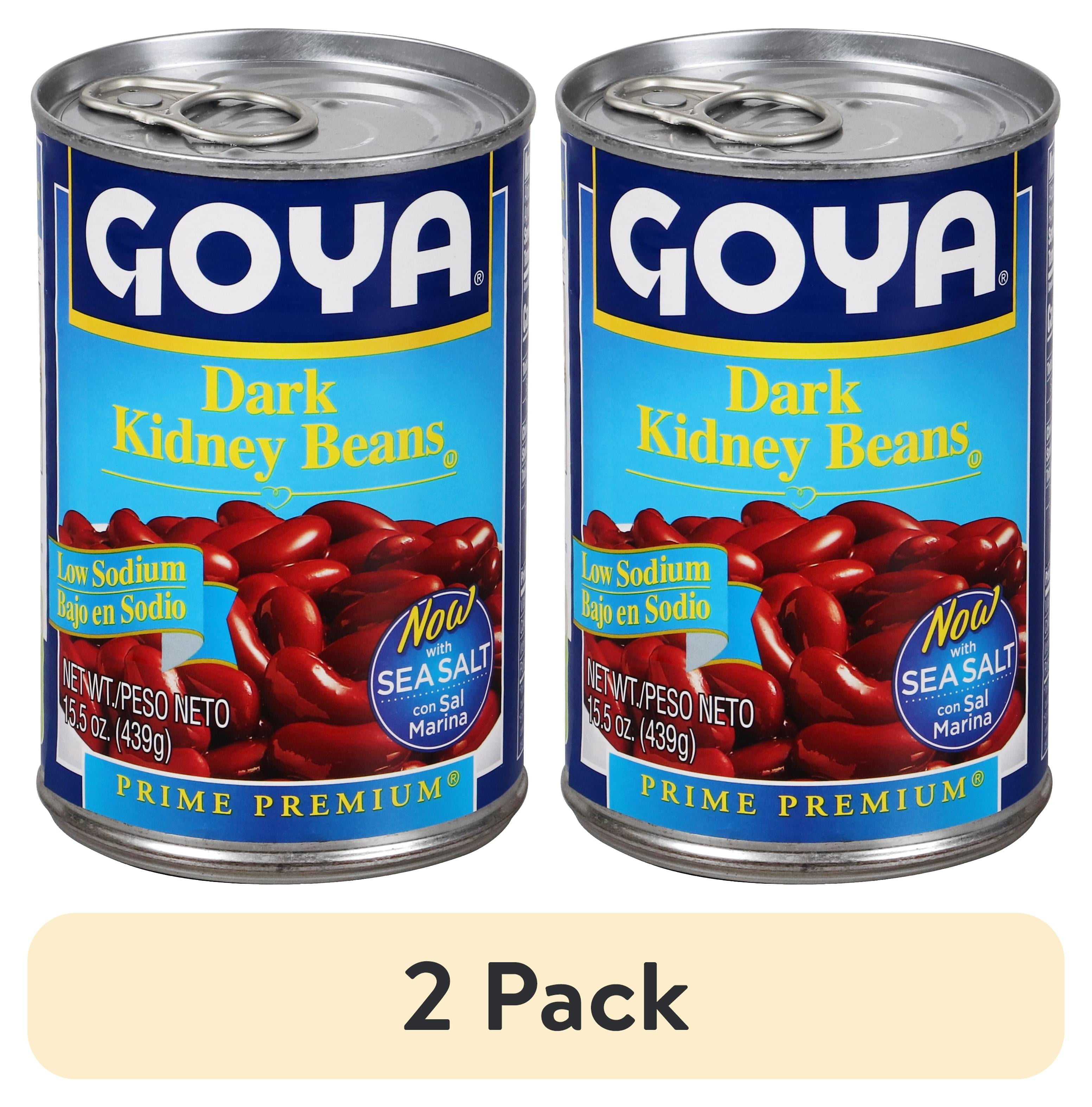 (2 pack) GOYA Dark Red Kidney Low Sodium 15.5 oz
