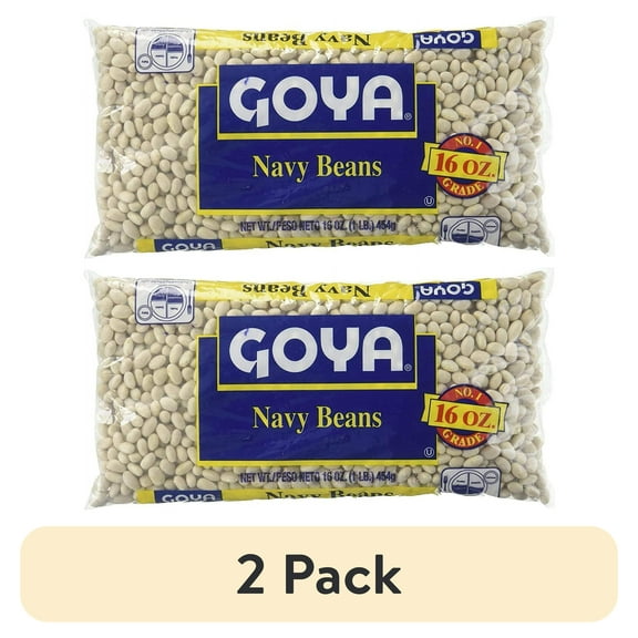 (2 pack) GOYA Navy Beans 16 oz