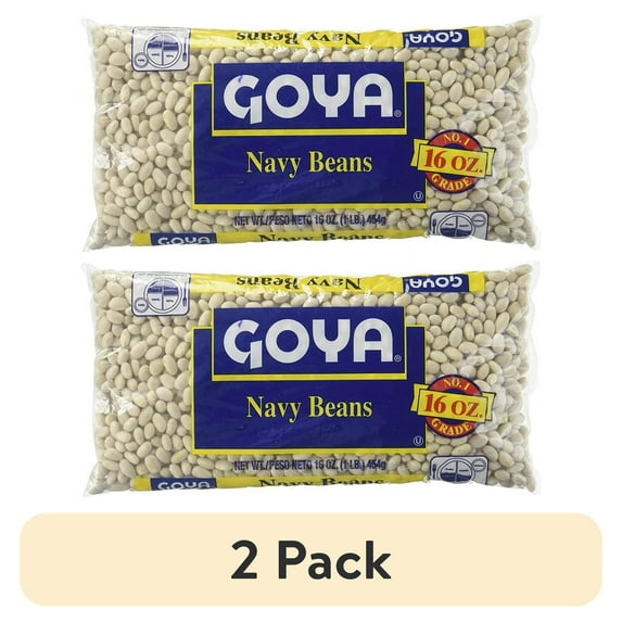(2 pack) GOYA Navy Beans 16 oz