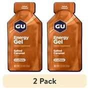 2 pack GU Energy, Original Energy Gels, Salted Caramel - 1 count