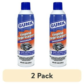 (2 pack) GUNK Engine Degreaser Spray for All Vehicle Types, 15 oz